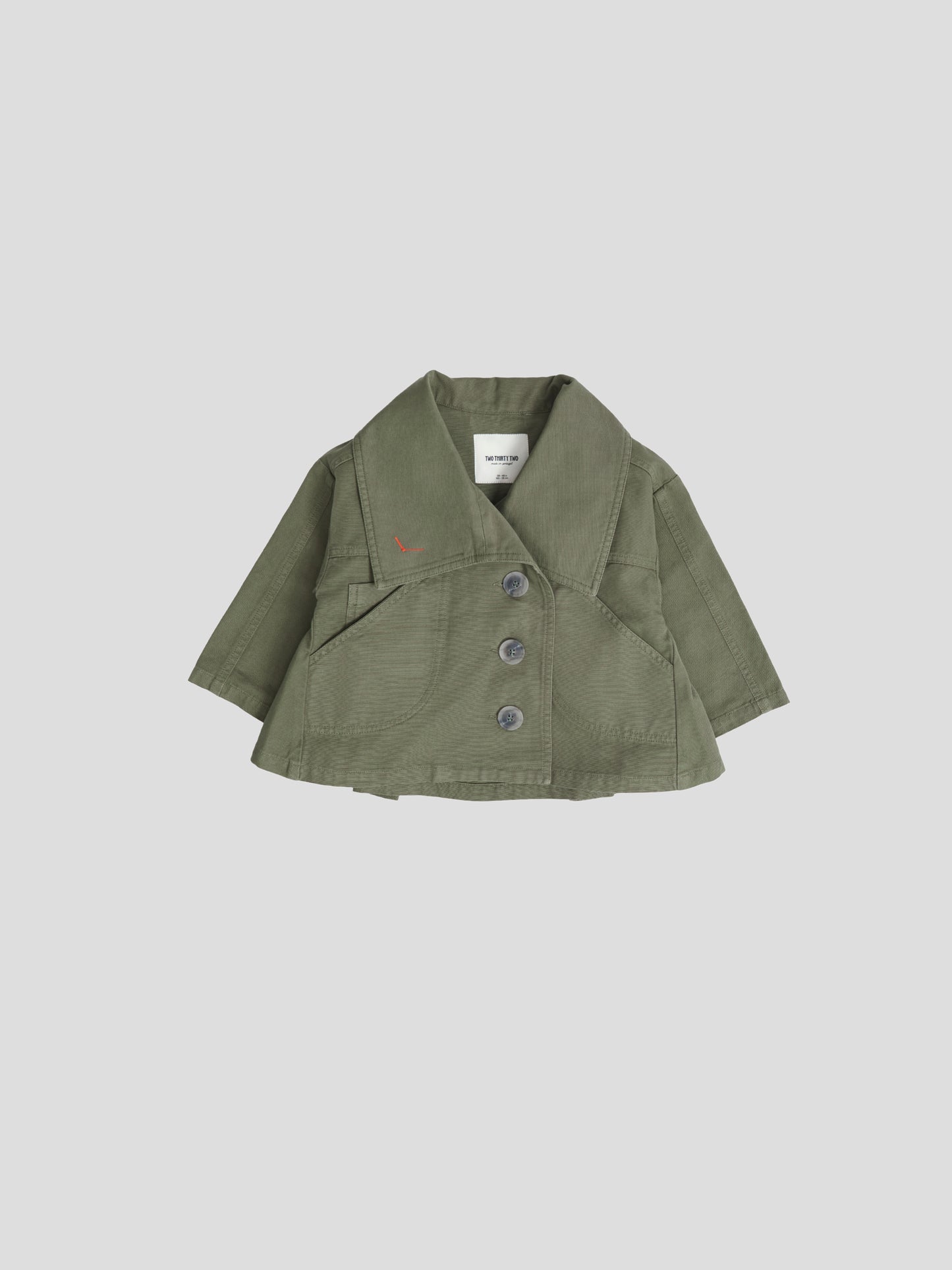 Forest green kids jacket - TwoThirtyTwo _ Two Thirty Two