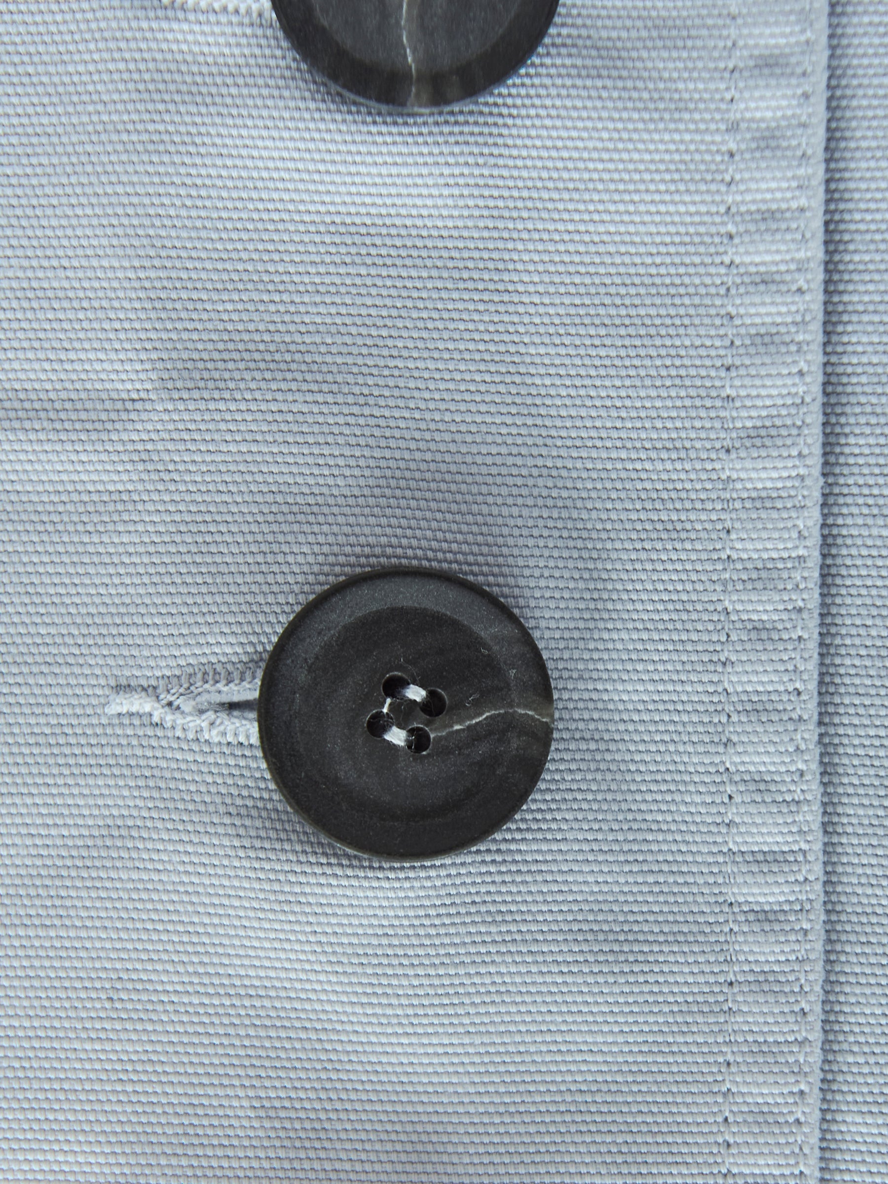 Light blue kids jacket recycled paper buttons - TwoThirtyTwo _ Two Thirty Two