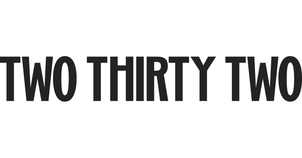 Word Thirty Two TwoThirtyTwo